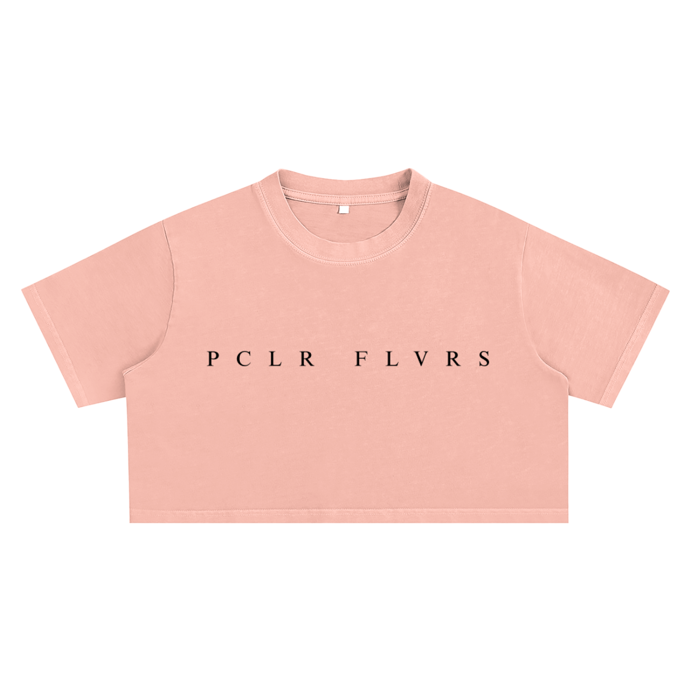 PCLR FLVRS - Washed Crop Top