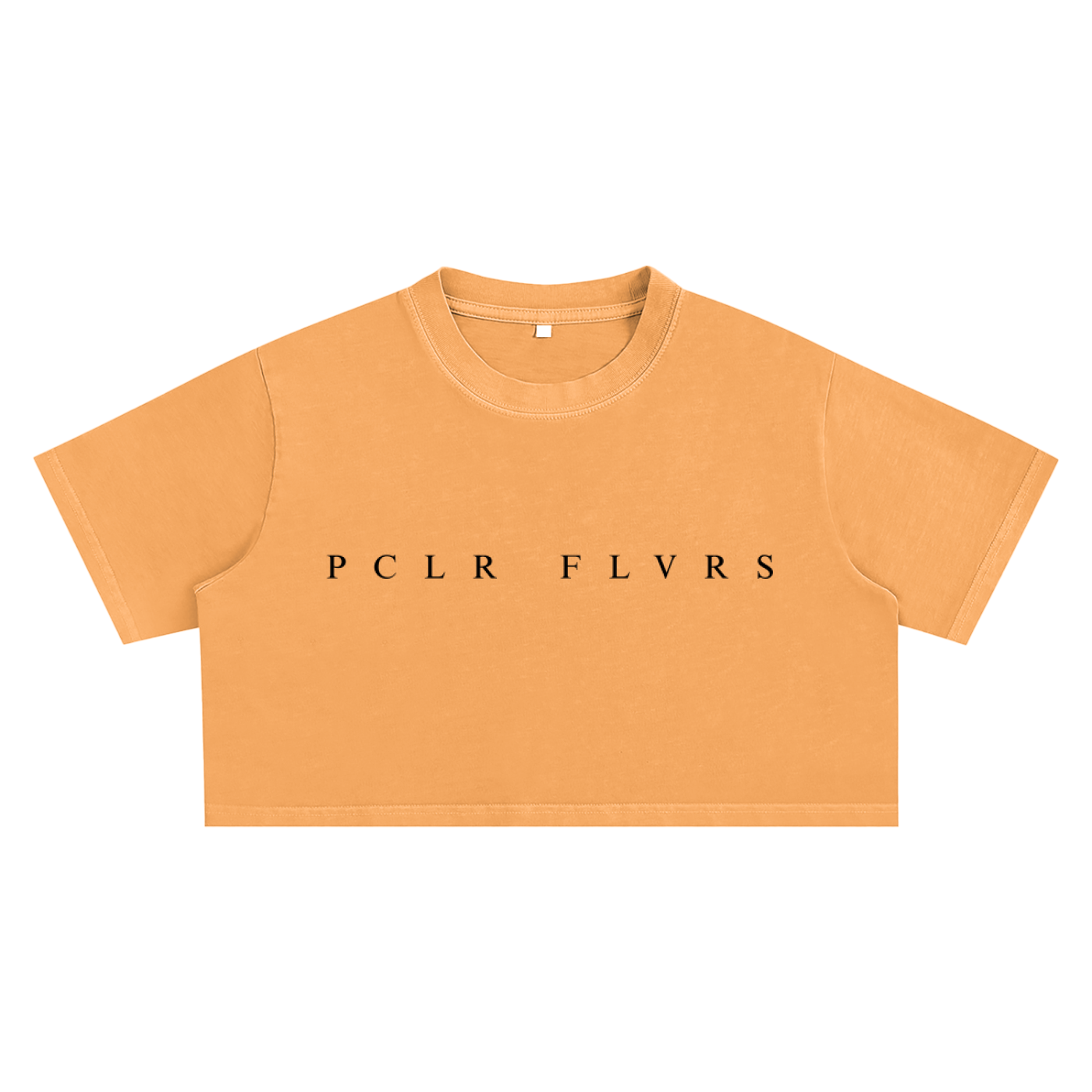 PCLR FLVRS - Washed Crop Top