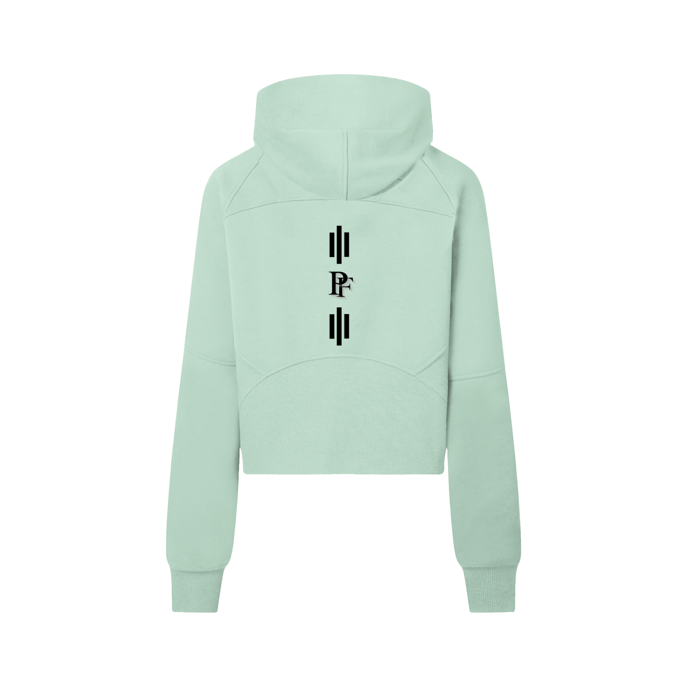 Cropped Half-Zip Hoodie