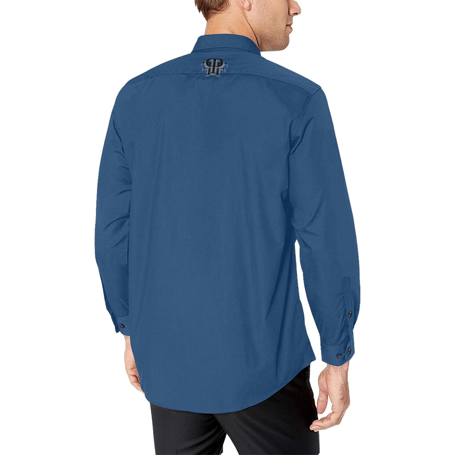 Men's All Over Print Long Sleeve Shirt(Model T61)