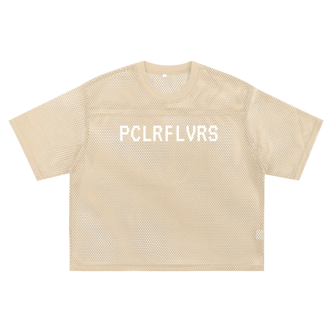 See-through Boxy Net T-shirt Support the Artist