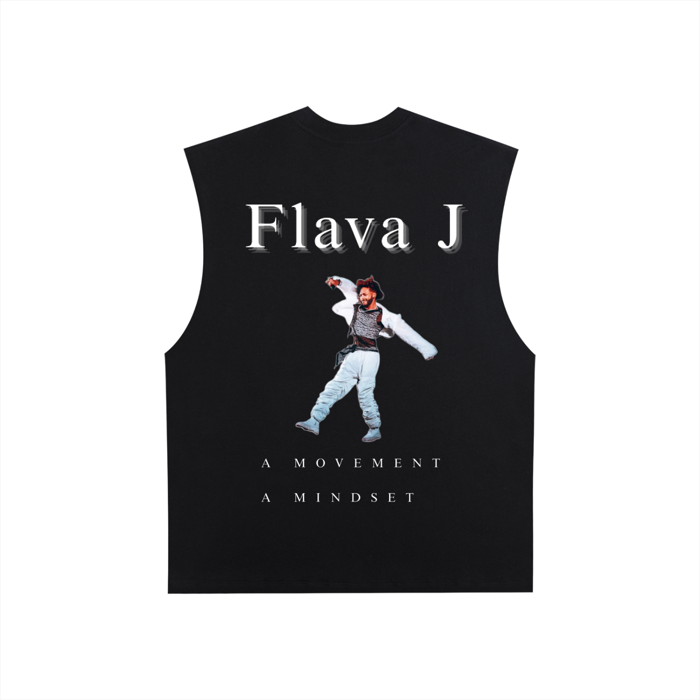 Raw Edge Cotton Tank Top