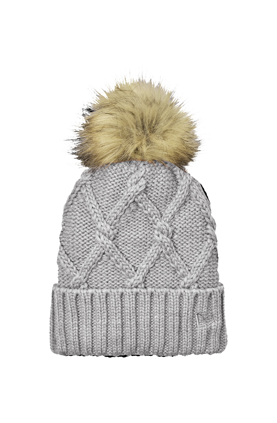 Faux Fur Pom Beanie