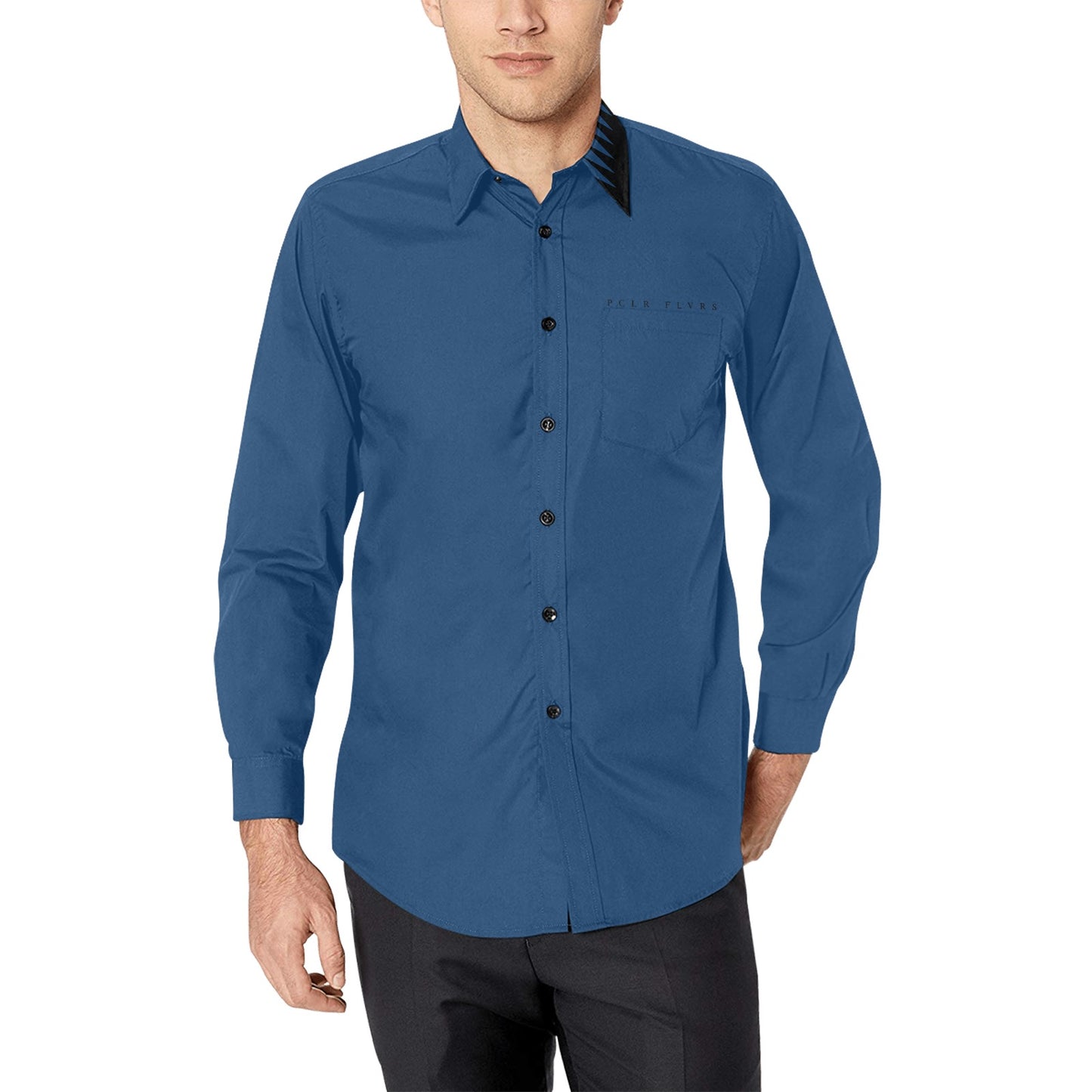 Men's All Over Print Long Sleeve Shirt(Model T61)
