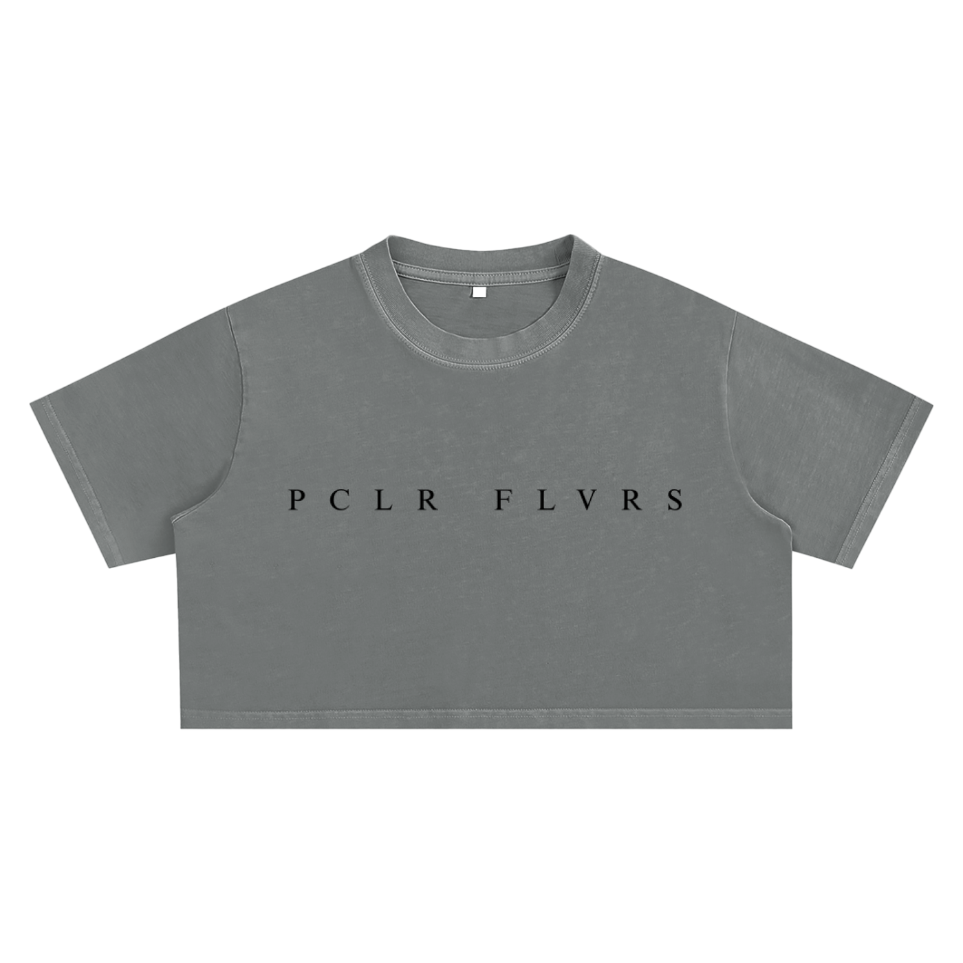 PCLR FLVRS - Washed Crop Top