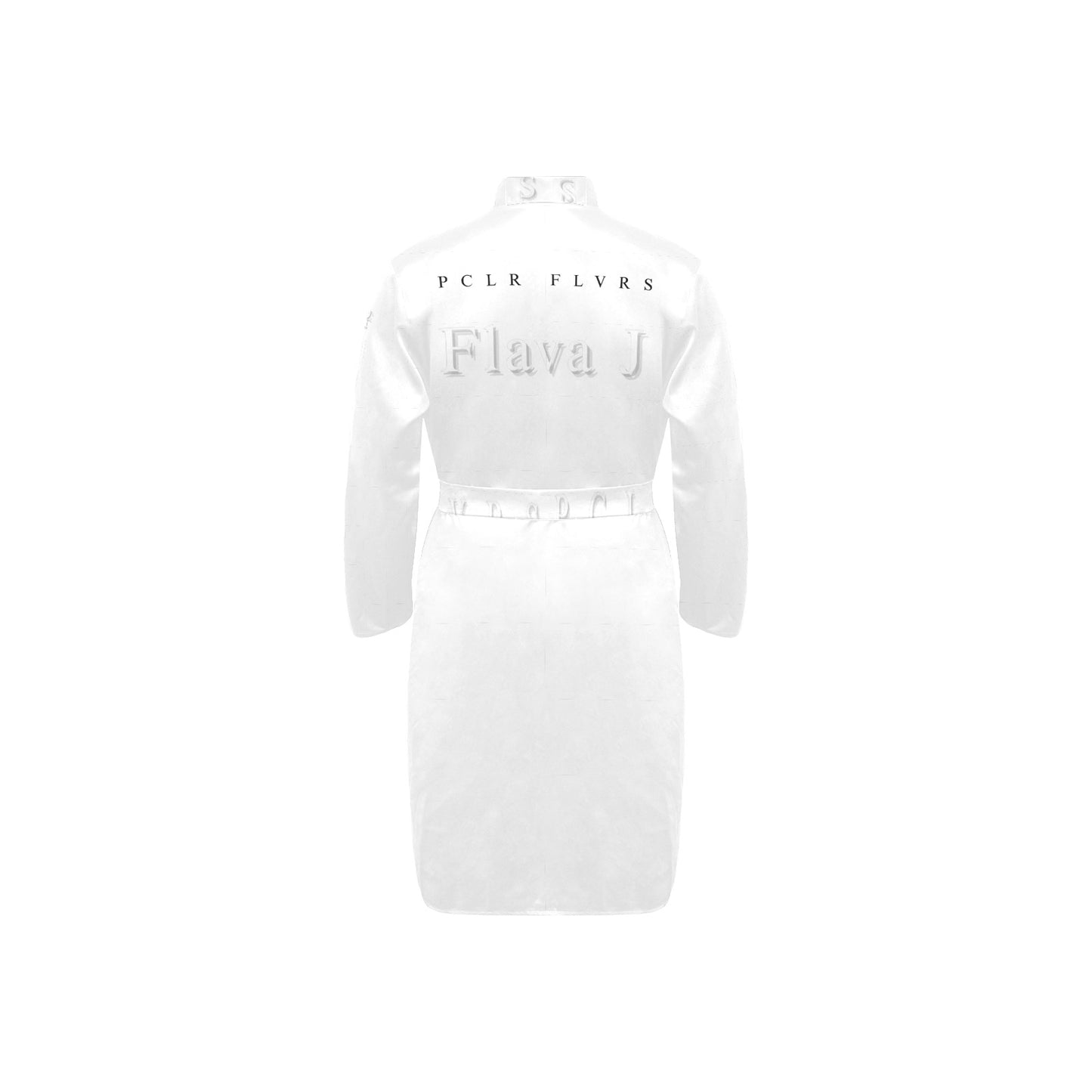 Personalised Long Sleeve Belted Night Robe (H56)