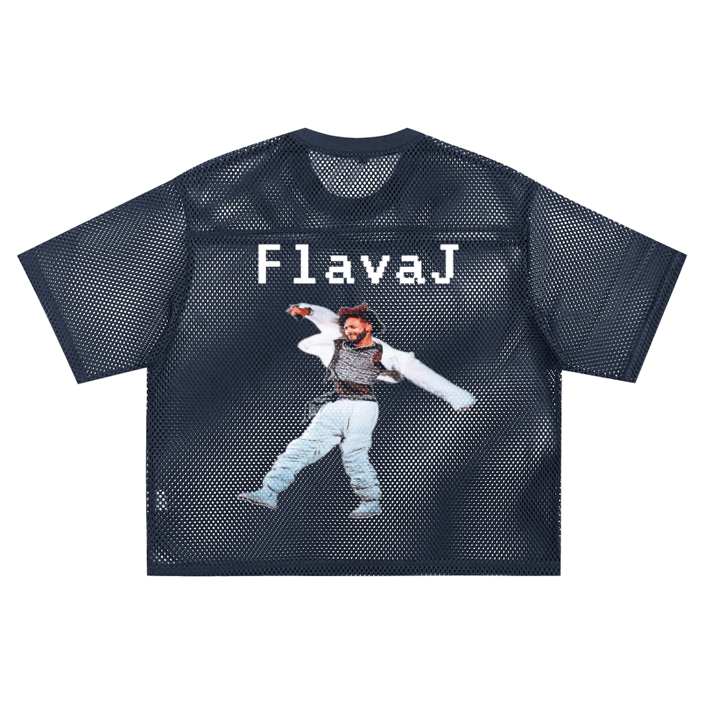 See-through Boxy Net T-shirt Support the Artist