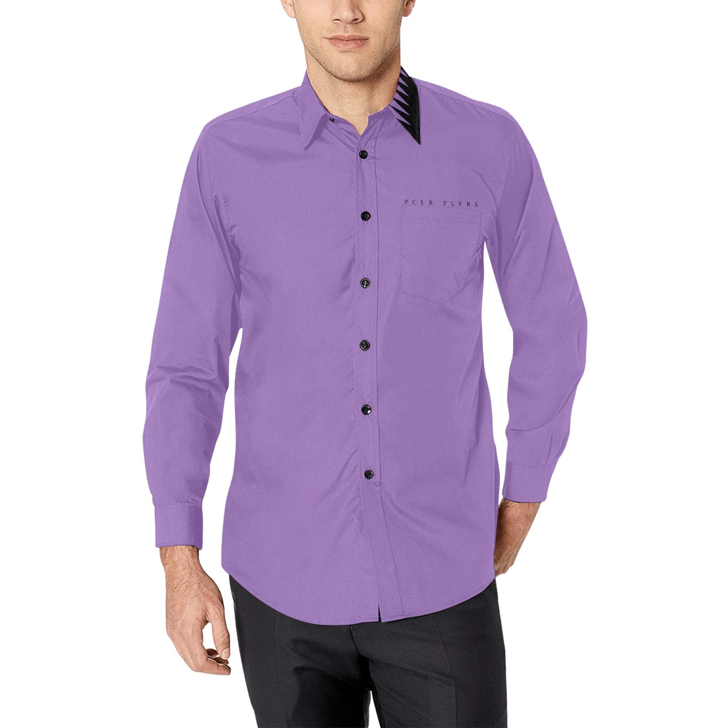 Men's All Over Print Long Sleeve Shirt(Model T61)