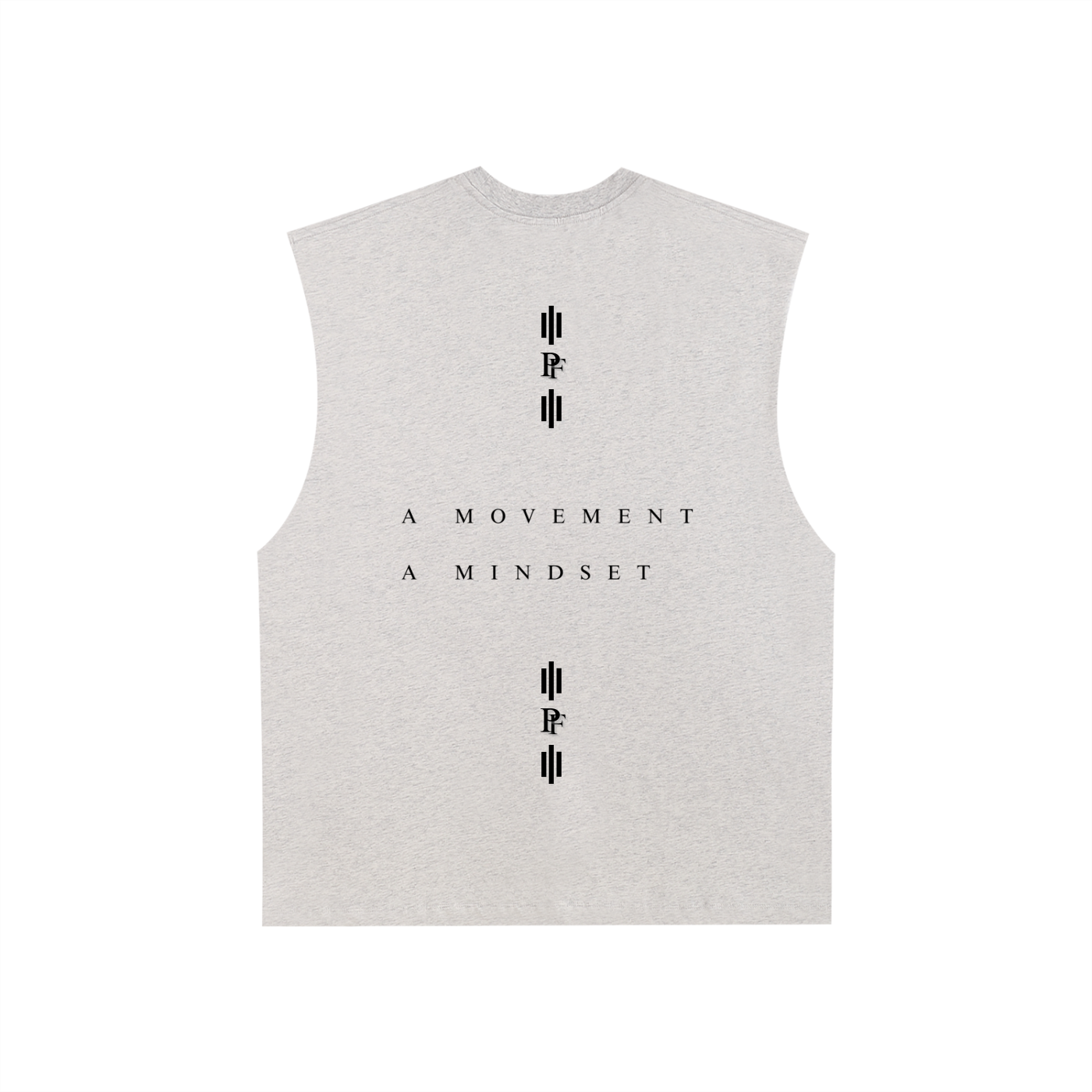 Raw Edge Cotton Tank Top
