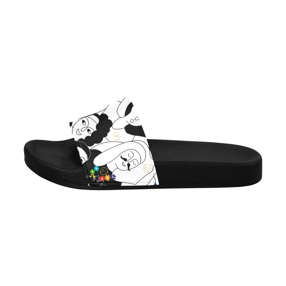 Men's Slide Sandals - StreamWear by Peculiar Flavours
