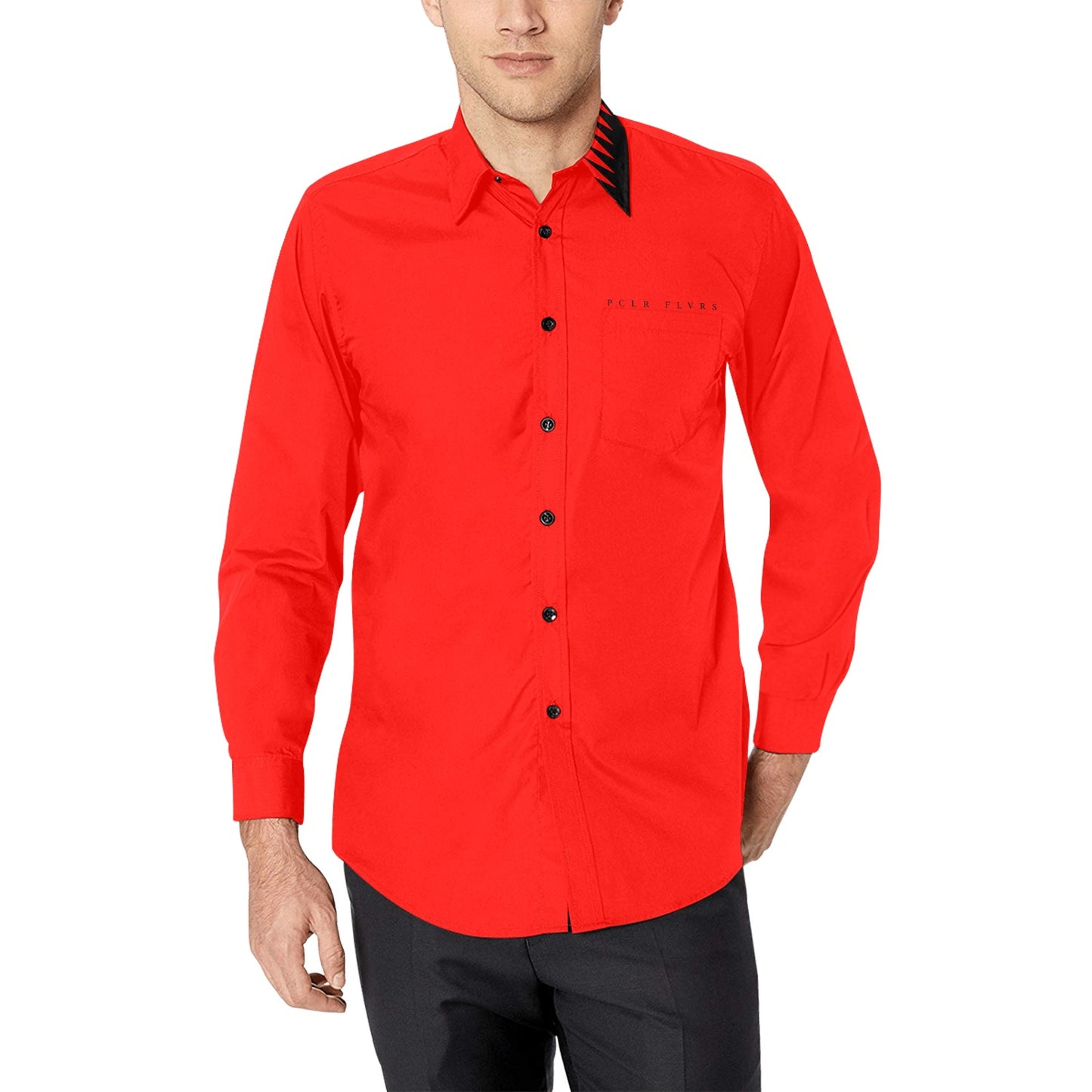 Men's All Over Print Long Sleeve Shirt(Model T61)