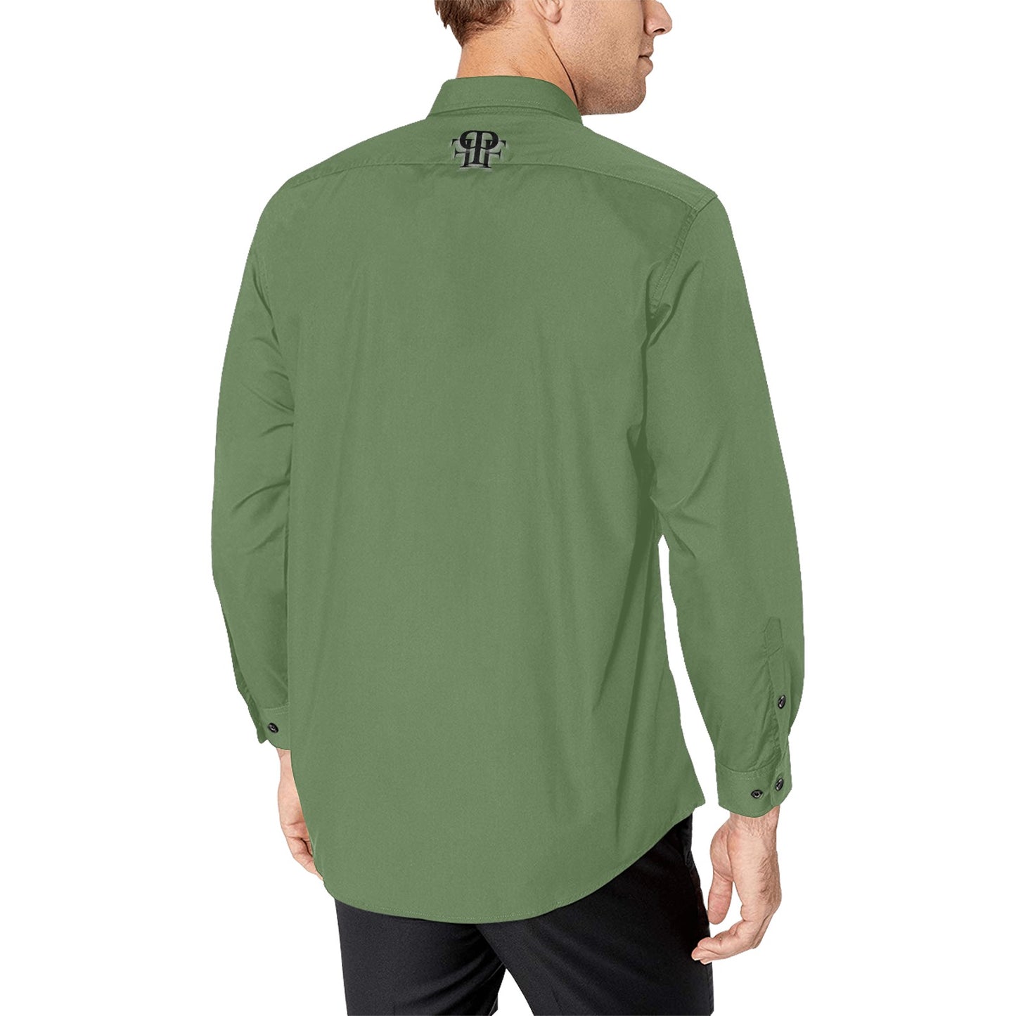 Men's All Over Print Long Sleeve Shirt(Model T61)