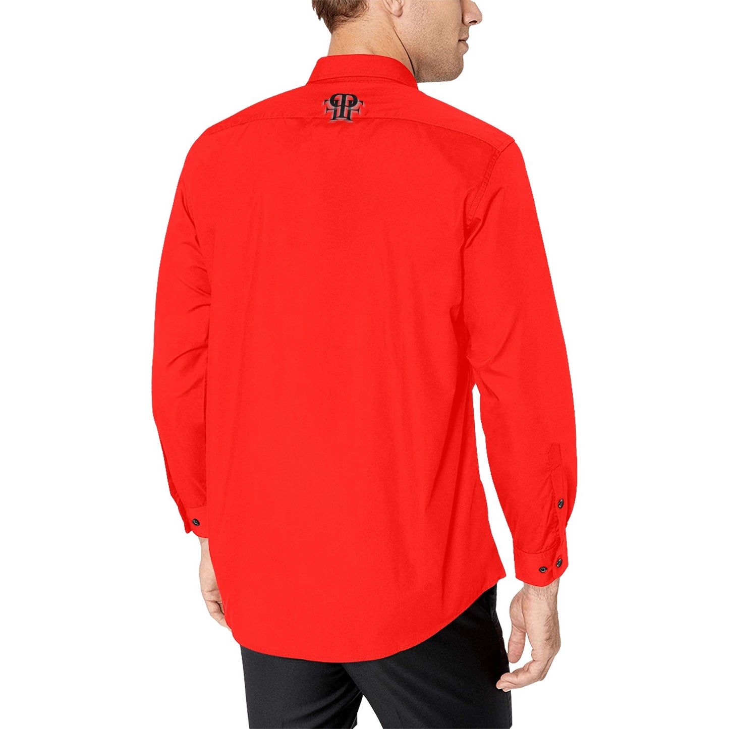 Men's All Over Print Long Sleeve Shirt(Model T61)