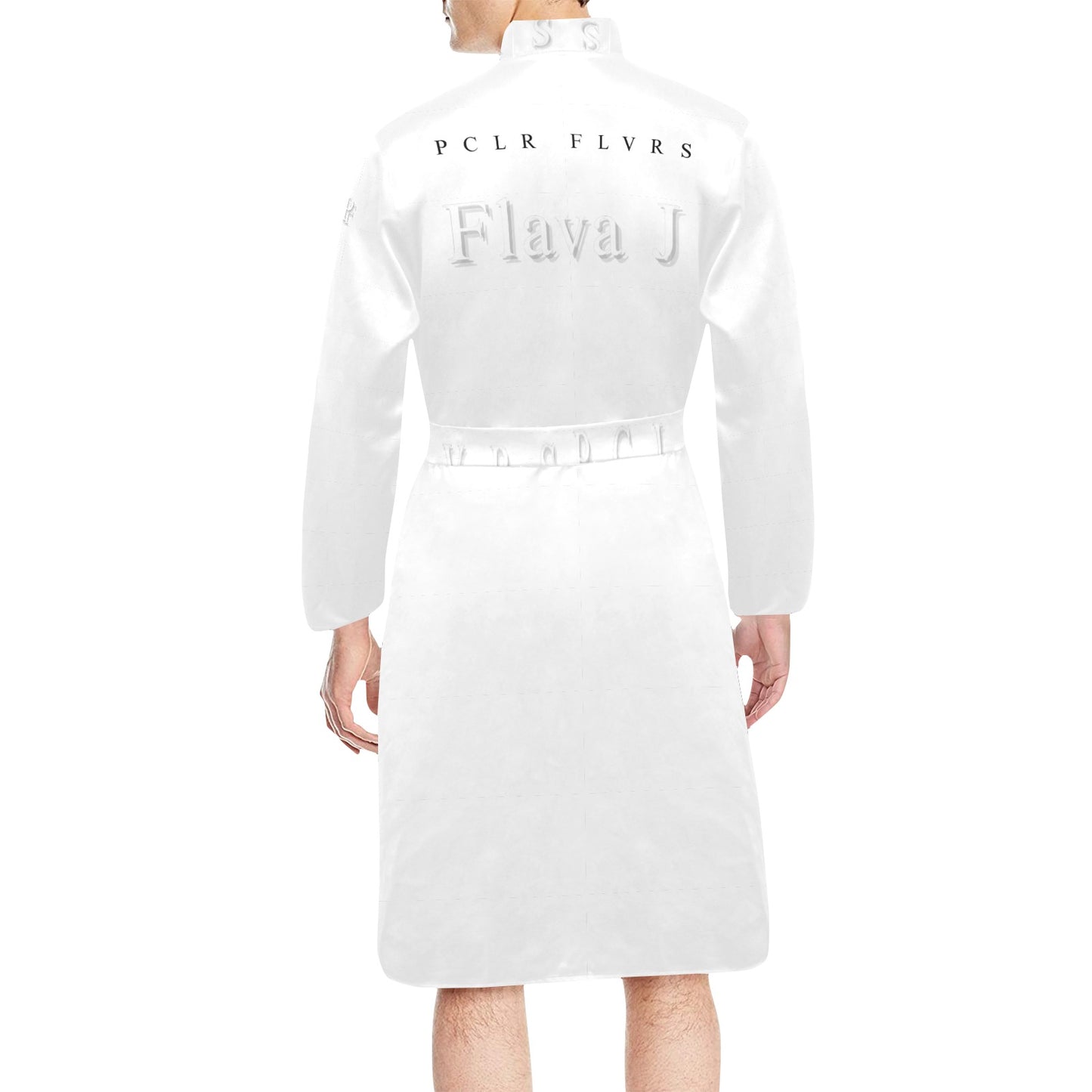 Personalised Long Sleeve Belted Night Robe (H56)