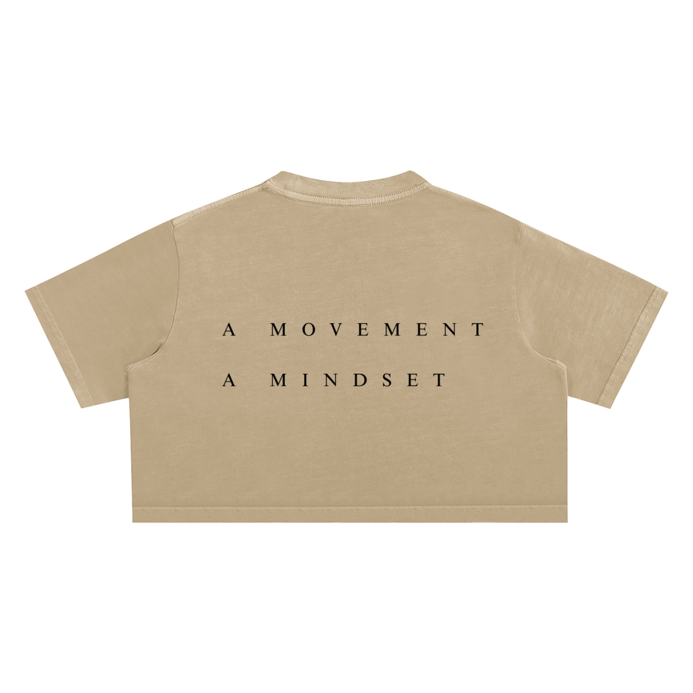 PCLR FLVRS - Washed Crop Top