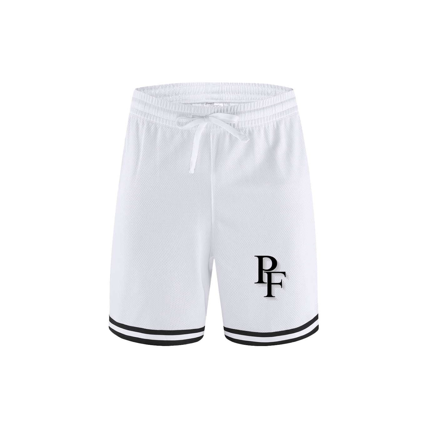 Classic Stripe Trim Basketball Shorts