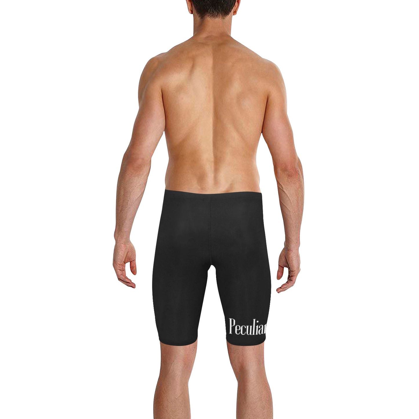 Men's Knee Length Swimming Trunks by Flava J