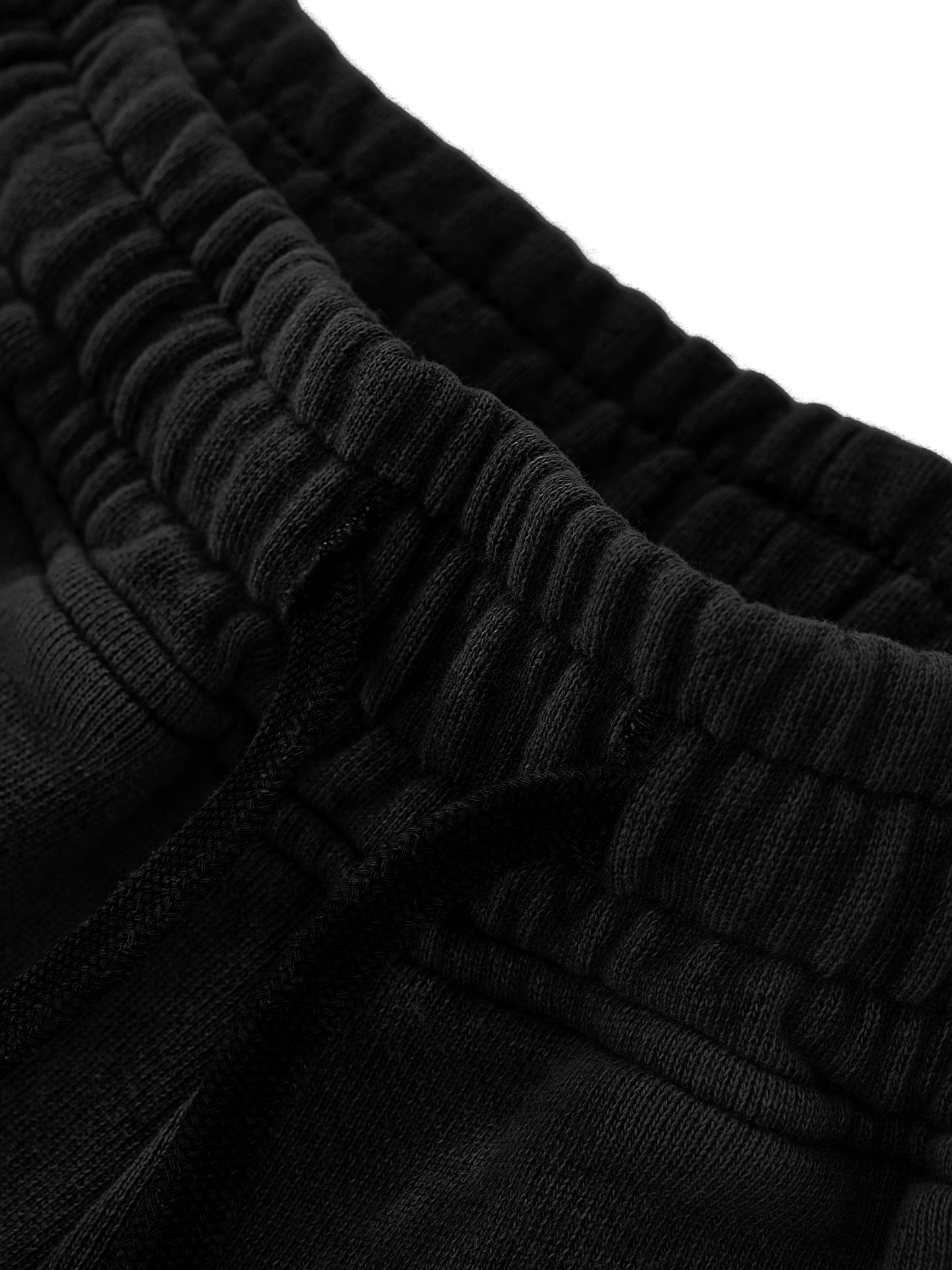 PCLR FLVRS - Washed Raw Edge Drawstring Shorts