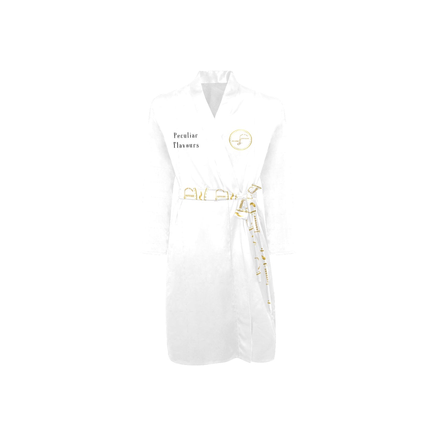 Men's Long Sleeve Belted Night Robe by Flava J