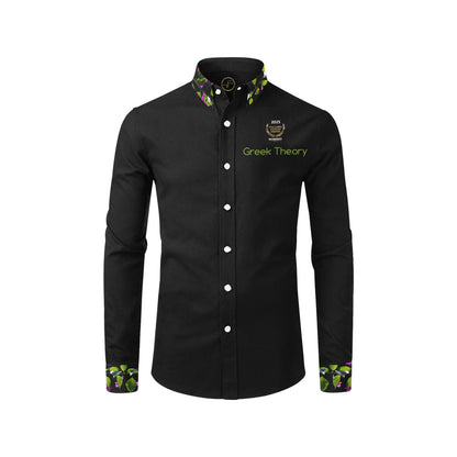 Men's All Over Print Long Sleeve Shirt(Without Pocket) by Flava J