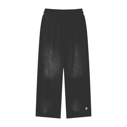 Effortless Athleisure Pure Cotton Handcrafted Monkey Wash Loose fit Sweatpants