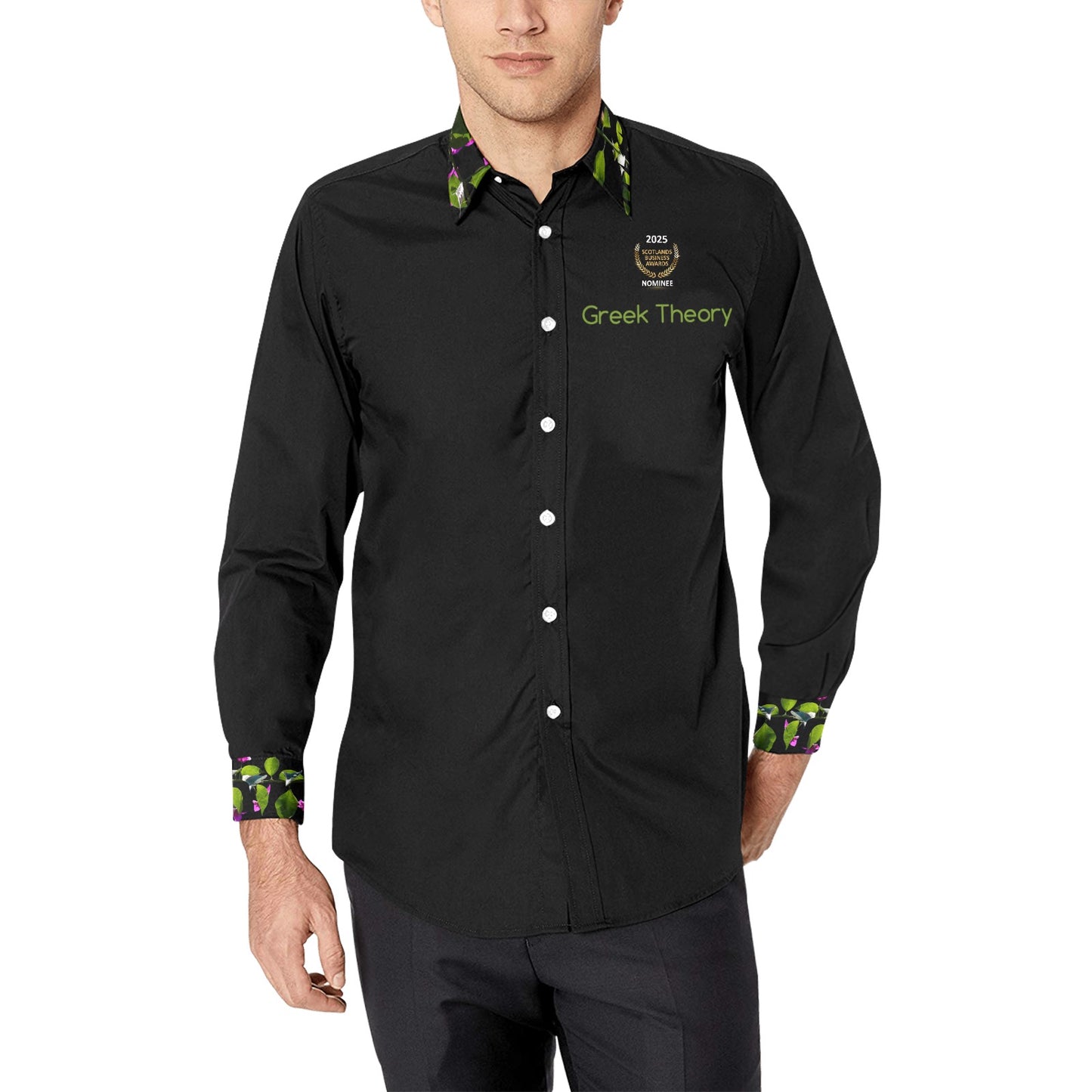 Men's All Over Print Long Sleeve Shirt(Without Pocket) by Flava J