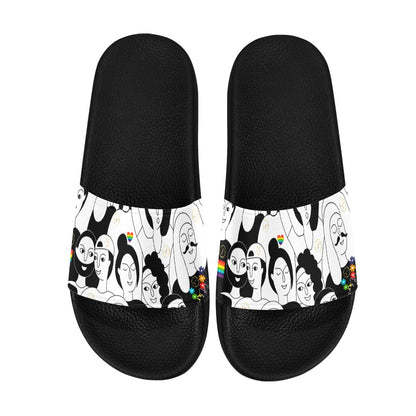 Men's Slide Sandals - StreamWear by Peculiar Flavours