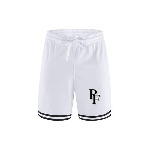 Classic Stripe Trim Basketball Shorts